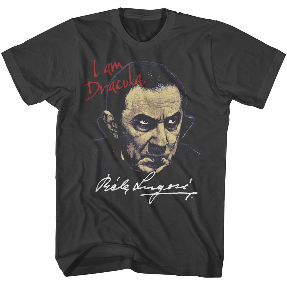 BELA LUGOSI-BELA LUGOSI I AM DRACULA-SMOKE ADULT S/S TSHIRT