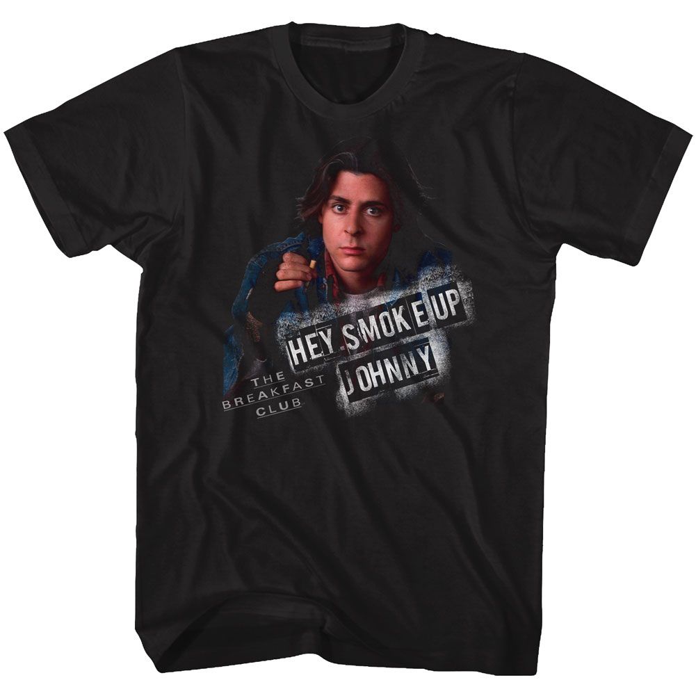 BREAKFAST CLUB-SMOKE UP-BLACK ADULT S/S TSHIRT