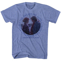 Thumbnail for BREAKFAST CLUB-BREAKFAST LOVE-LIGHT BLUE HEATHER ADULT S/S TSHIRT