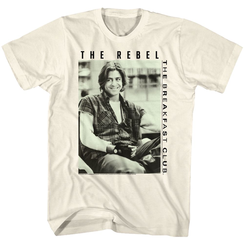 BREAKFAST CLUB-THE PUNK-NATURAL ADULT S/S TSHIRT