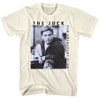 Thumbnail for BREAKFAST CLUB-THE JOCK-NATURAL ADULT S/S TSHIRT