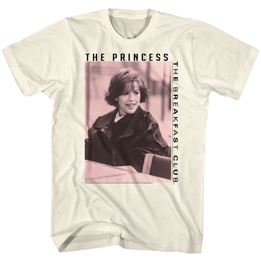BREAKFAST CLUB-THE GIRL-NATURAL ADULT S/S TSHIRT
