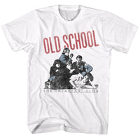 Thumbnail for BREAKFAST CLUB-OLD SCHOOL-WHITE ADULT S/S TSHIRT