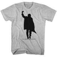 Thumbnail for BREAKFAST CLUB-FIST PUMP 2-GRAY HEATHER ADULT S/S TSHIRT