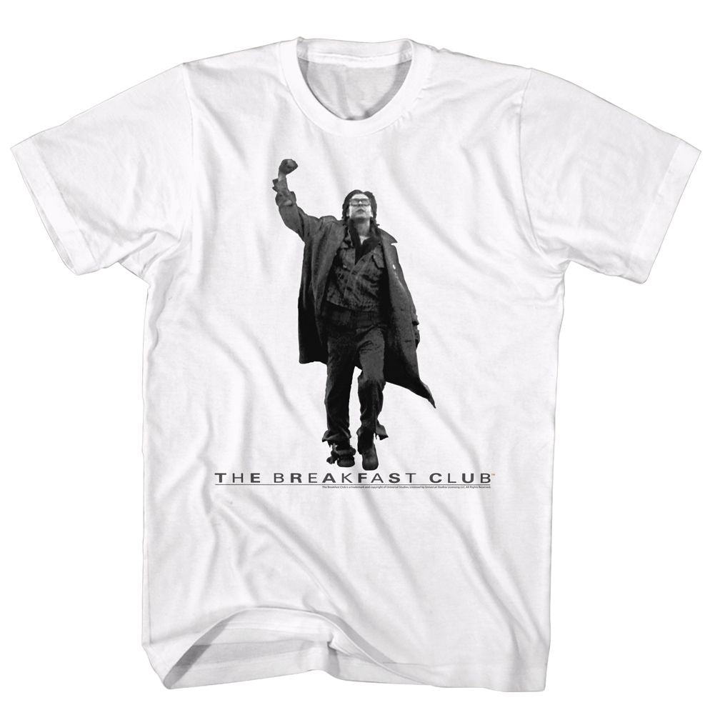 BREAKFAST CLUB-VINTAGE GUY-WHITE ADULT S/S TSHIRT