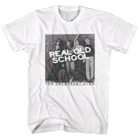 Thumbnail for BREAKFAST CLUB-REAL OLD SCHOOL-WHITE ADULT S/S TSHIRT