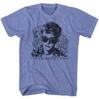 Thumbnail for BREAKFAST CLUB-DWEEBIE-LIGHT BLUE HEATHER ADULT S/S TSHIRT