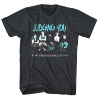 Thumbnail for BREAKFAST CLUB-JUDGING YOU-BLACK HEATHER ADULT S/S TSHIRT