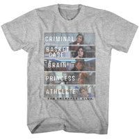 Thumbnail for BREAKFAST CLUB-BF CLUB-GRAY HEATHER ADULT S/S TSHIRT