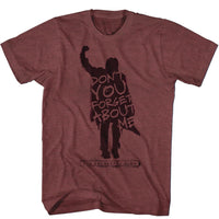 Thumbnail for BREAKFAST CLUB-NEVERFORGET- VINTAGE MAROON HEATHER ADULT S/S TSHIRT