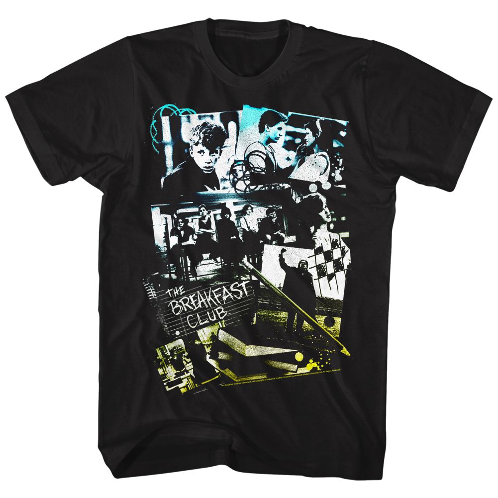 BREAKFAST CLUB-BRKFST-BLACK ADULT S/S TSHIRT