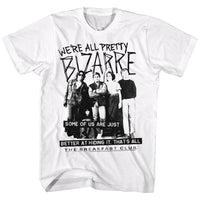 Thumbnail for BREAKFAST CLUB-PRETTY BIZARRE-WHITE ADULT S/S TSHIRT