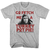 Thumbnail for BREAKFAST CLUB-POT PIE-GRAY HEATHER ADULT S/S TSHIRT