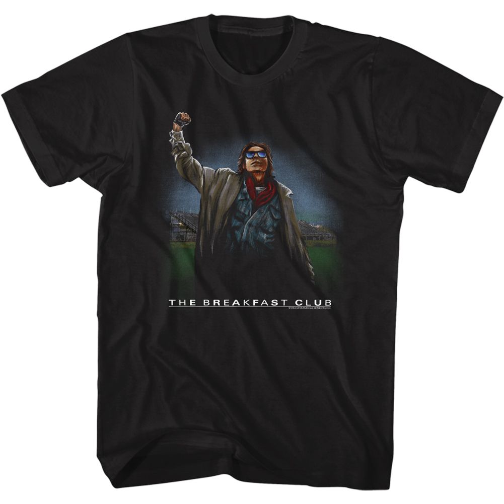 BREAKFAST CLUB-FIST PUMP-BLACK ADULT S/S TSHIRT