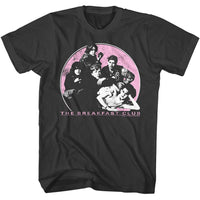 Thumbnail for BREAKFAST CLUB-BREAKFAST CLUB CLUB AND LOGO-SMOKE ADULT S/S TSHIRT