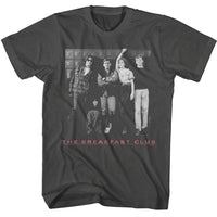 Thumbnail for BREAKFAST CLUB-BREAKFAST CLUB BW LOCKER PHOTO-SMOKE ADULT S/S TSHIRT