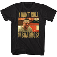 Thumbnail for THE BIG LEBOWSKI-SHABBOS-BLACK ADULT S/S TSHIRT