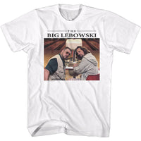 Thumbnail for THE BIG LEBOWSKI-SIMPLE DUDES-WHITE ADULT S/S TSHIRT