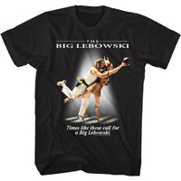 Thumbnail for THE BIG LEBOWSKI-TIMES LIKE THESE-BLACK ADULT S/S TSHIRT