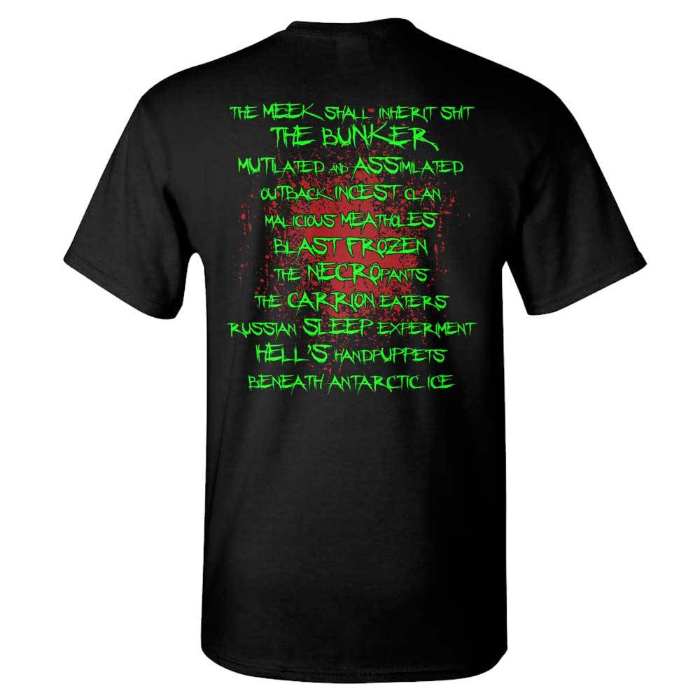 Broken Hope Mutilated Song List T-Shirt