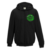 Thumbnail for Broken Hope Logo Omen Zip Hoodie