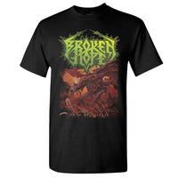 Thumbnail for Broken Hope Omen Of Disease - Song Titles Back T-Shirt