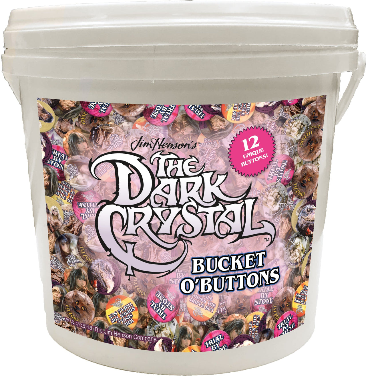 144 Unit Bucket o' Buttons - Dark Crystal – 1 PC PPK