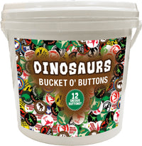 Thumbnail for 144 Unit Bucket o' Buttons - Dinosaurs – 1 PC PPK