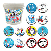 Thumbnail for 144 Unit Bucket o' Buttons - Cat in The Hat – 1 PC PPK