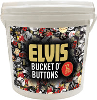 Thumbnail for 144 Unit Bucket o' Buttons - Elvis Presley – 1 PC PPK