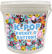 Thumbnail for 144 Unit Bucket o' Buttons - K-POP – 1 PC PPK