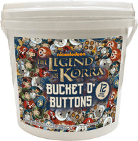 Thumbnail for 144 Unit Bucket o' Buttons - Legend of Korra – 1 PC PPK