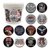 Thumbnail for 144 Unit Bucket o' Buttons - Lynyrd Skynyrd – 1 PC PPK