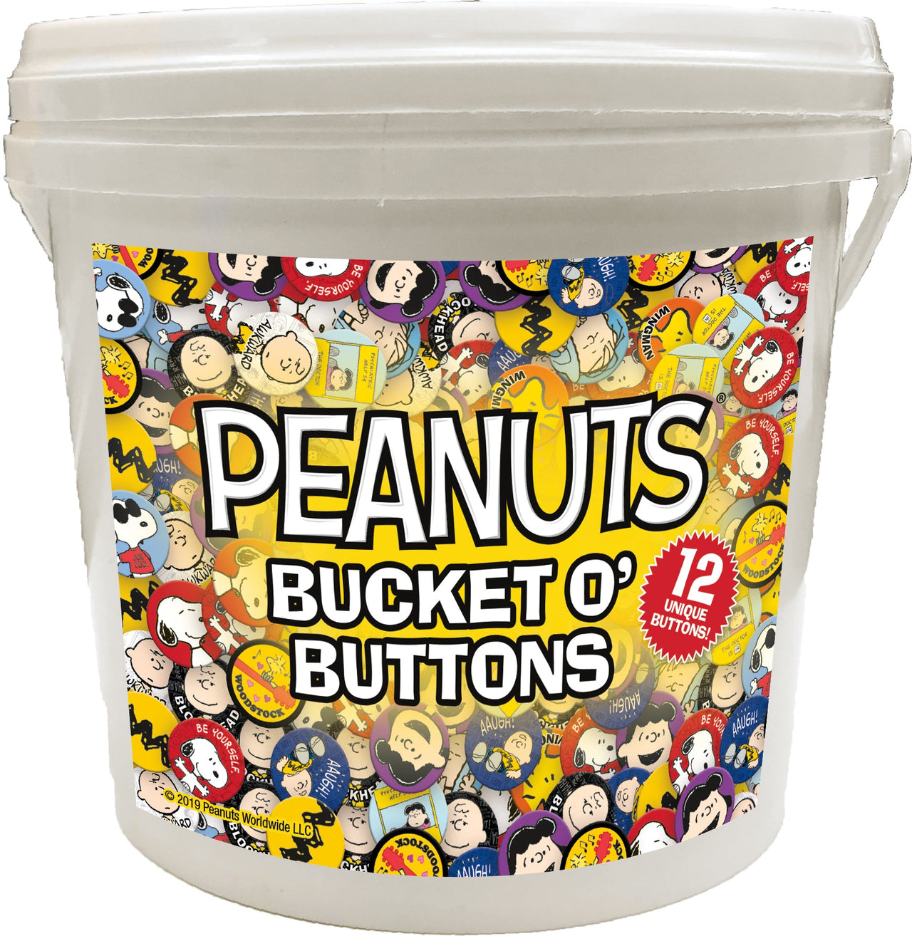 144 Unit Bucket o' Buttons - Peanuts – 1 PC PPK
