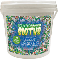 Thumbnail for 144 Unit Bucket o' Buttons - Sloth – 1 PC PPK