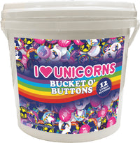 Thumbnail for 144 Unit Bucket o' Buttons - Unicorns – 1 PC PPK