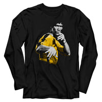 Thumbnail for BRUCE LEE-HOOOWAH-BLACK ADULT L/S TSHIRT