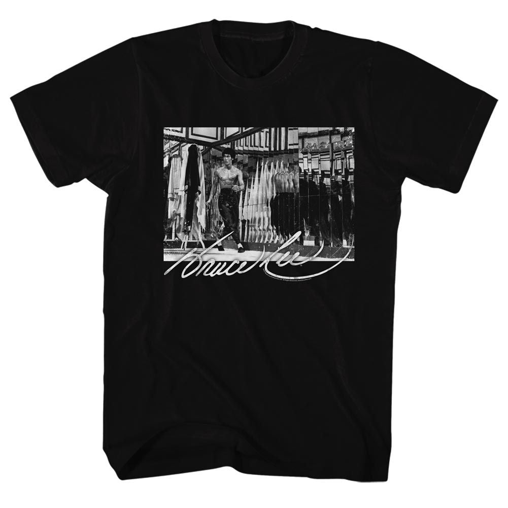 BRUCE LEE-KUNG FU NOISES-BLACK ADULT S/S TSHIRT