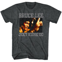 Thumbnail for BRUCE LEE-BRUCE KUNE DO-BLACK HEATHER ADULT S/S TSHIRT