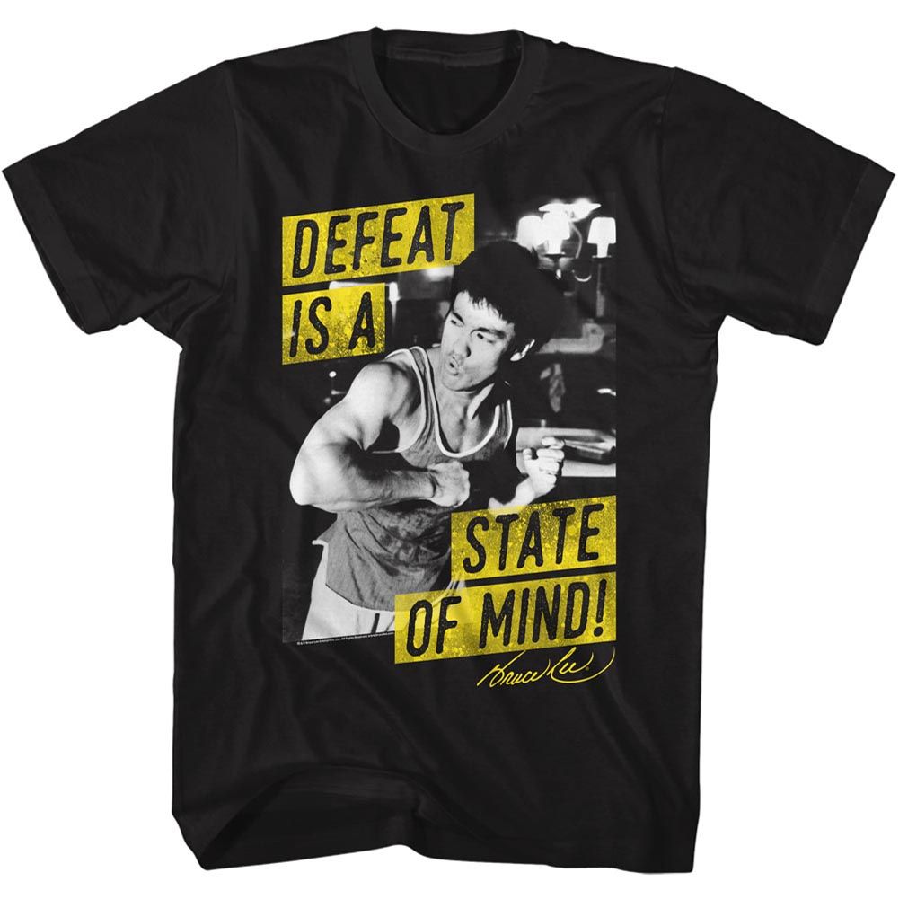 BRUCE LEE-MIND STATE-BLACK ADULT S/S TSHIRT
