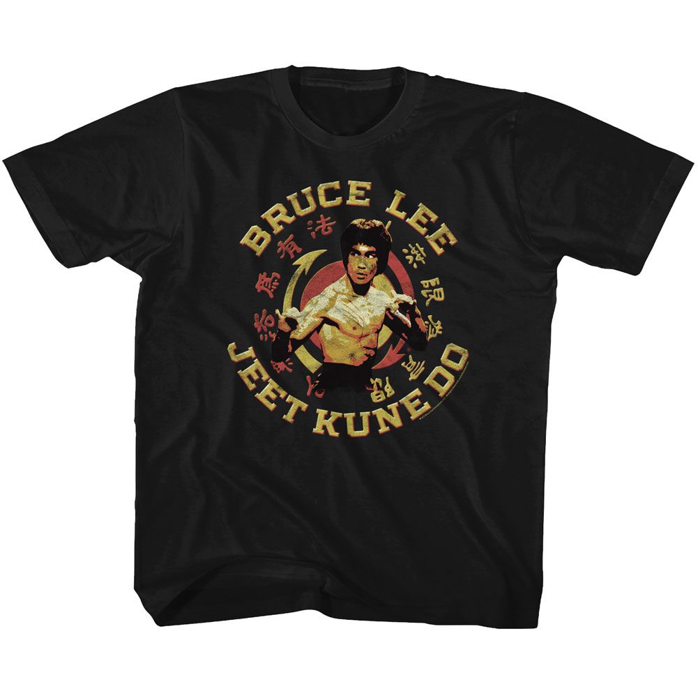 BRUCE LEE-JKD MASTER-BLACK TODDLER S/S TSHIRT