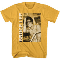Thumbnail for BRUCE LEE-CASUAL SMILING-GINGER ADULT S/S TSHIRT