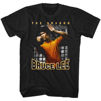 Thumbnail for BRUCE LEE-THE DRAGON-BLACK ADULT S/S TSHIRT