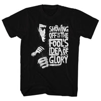 Thumbnail for BRUCE LEE-CHEEEEEE-BLACK ADULT S/S TSHIRT