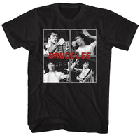 Thumbnail for BRUCE LEE-BRUCE LEE FOUR SQUARES-BLACK ADULT S/S TSHIRT