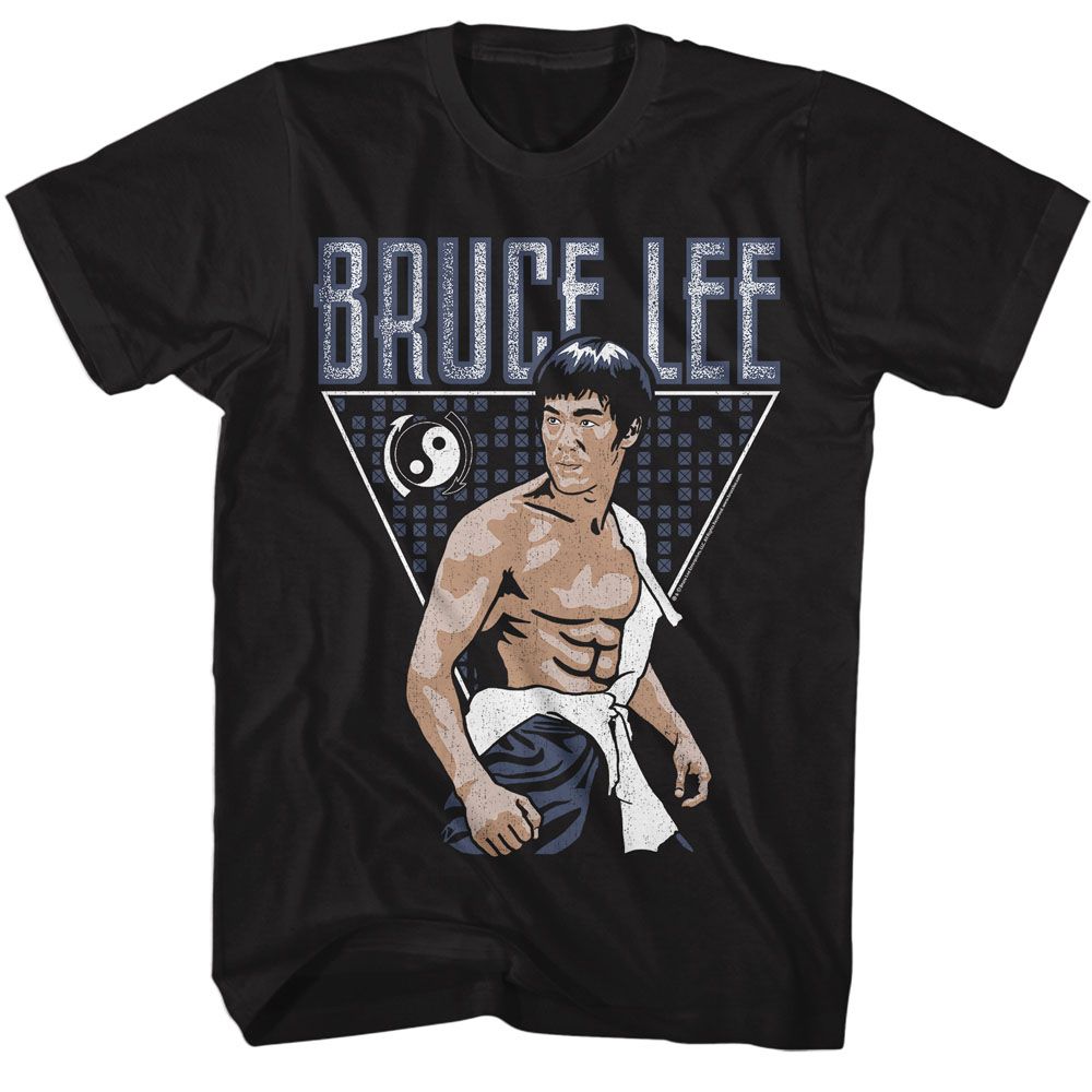 BRUCE LEE-BRUCE LEE RIPPED-BLACK ADULT S/S TSHIRT