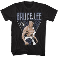 Thumbnail for BRUCE LEE-BRUCE LEE RIPPED-BLACK ADULT S/S TSHIRT