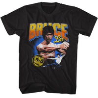 Thumbnail for BRUCE LEE-BRUCE LEE GRADIENT TEXT-BLACK ADULT S/S TSHIRT