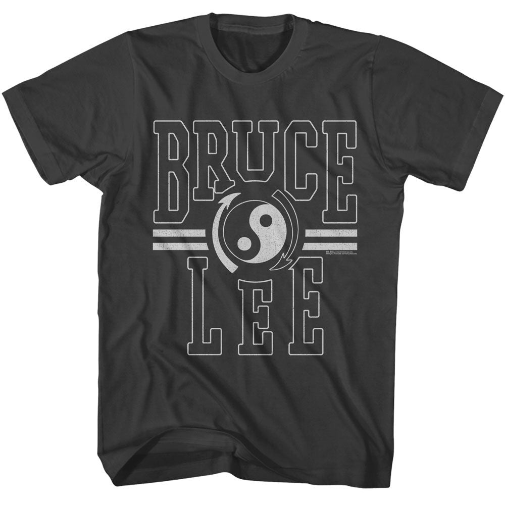 BRUCE LEE-BRUCE LEE ATHLETIC-SMOKE ADULT S/S TSHIRT