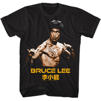 Thumbnail for BRUCE LEE-BRUCE LEE READY STANCE-BLACK ADULT S/S TSHIRT